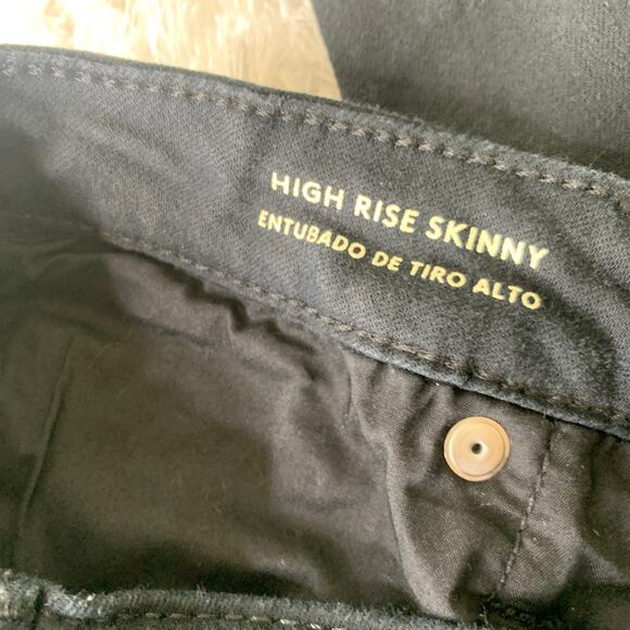 Universal Threads Black High Rise Skinny Jeans Sz 8 29L - Picture 7 of 7
